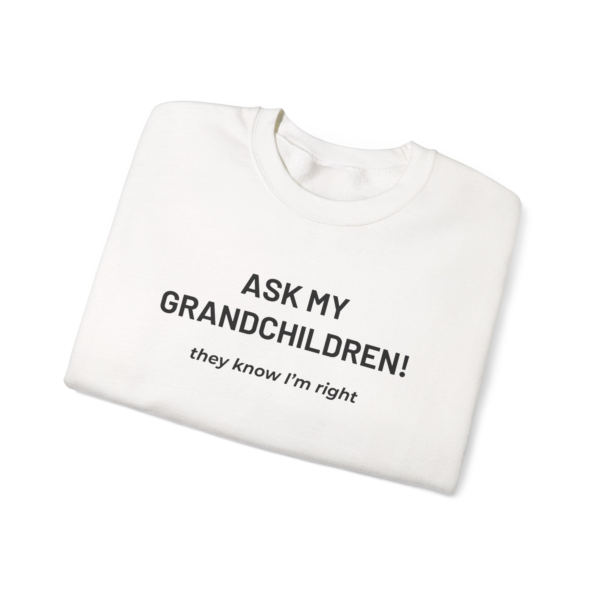 "Ask My Grandchildren" - Sweatshirt